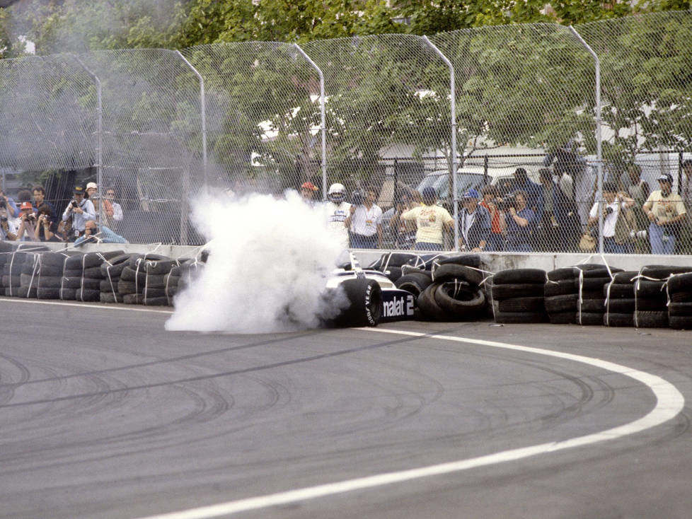 Riccardo Patrese in Detroit 1982