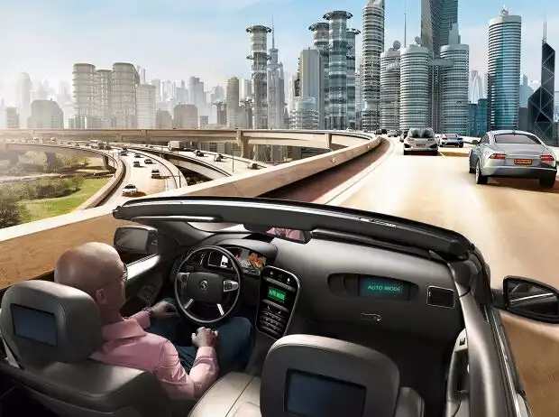 Illustration von Continental zum Autonomen Auto: Hände weg vom Lenkrad! Aber erst, wenn das Gesetz es erlaubt Titel-Bild zur News: Illustration von Continental zum Autonomen Auto: Hände weg vom Lenkrad! Aber erst, wenn das Gesetz es erlaubt