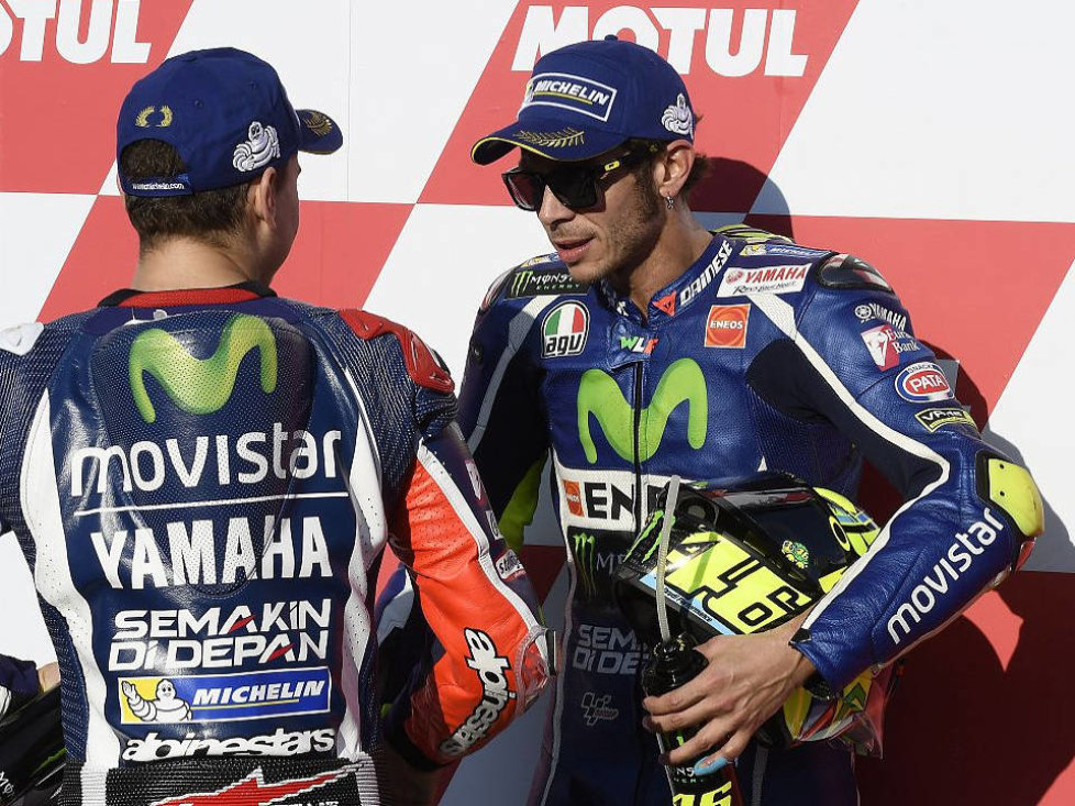 Valentino Rossi, Jorge Lorenzo