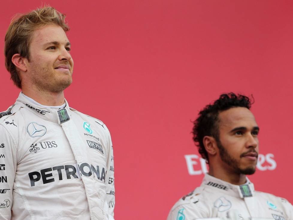 Nico Rosberg, Lewis Hamilton