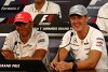 Bild zum Inhalt: Lewis Hamilton verrät: Michael Schumacher pinkelte im Auto!