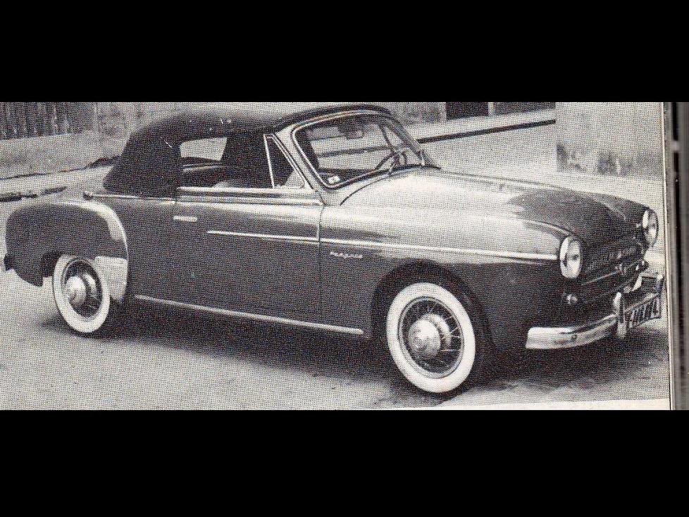 Renault Fregate Cabriolet.