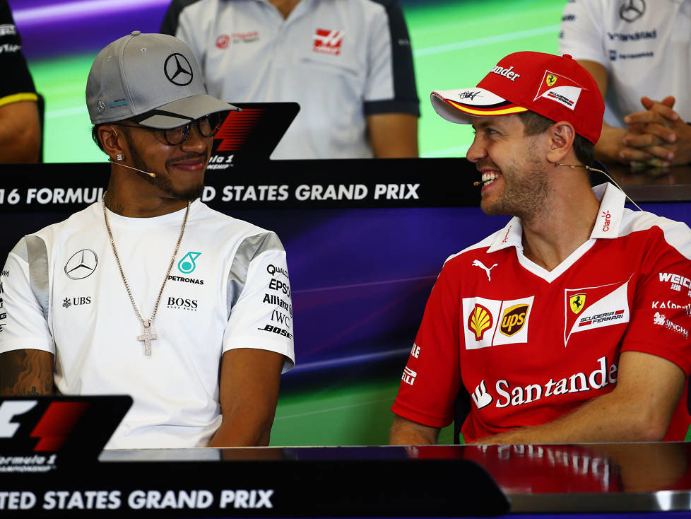 Lewis Hamilton, Sebastian Vettel