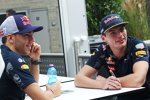 Pierre Gasly und Max Verstappen (Red Bull) 