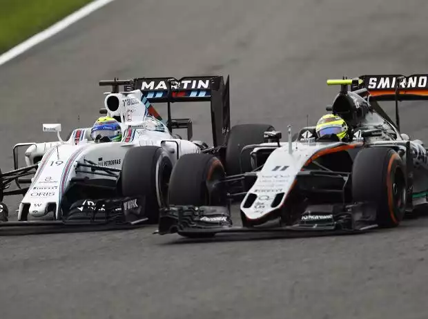 Sergio Perez, Felipe Massa Titel-Bild zur News: Sergio Perez, Felipe Massa