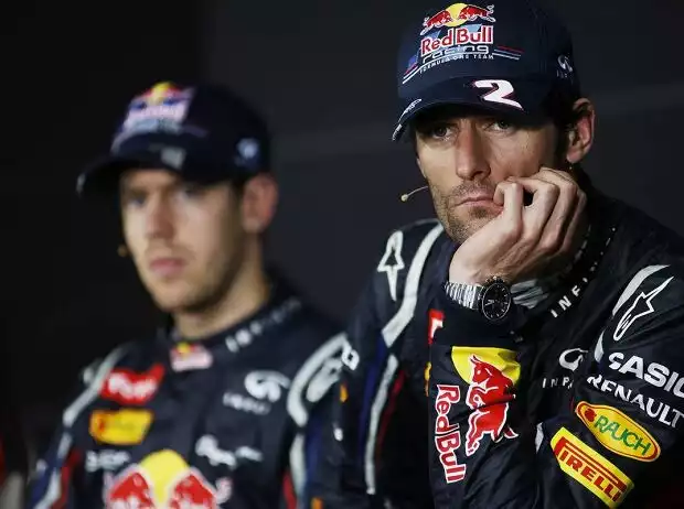 Titel-Bild zur News: Mark Webber, Sebastian Vettel