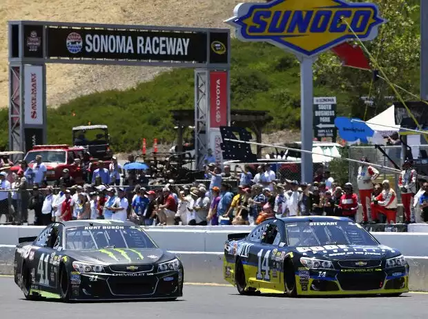 Kurt Busch, Tony Stewart Titel-Bild zur News: Kurt Busch, Tony Stewart
