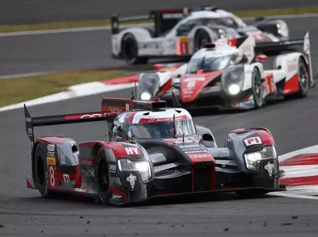 Lucas di Grassi, Loic Duval, Oliver Jarvis Titel-Bild zur News: Lucas di Grassi, Loic Duval, Oliver Jarvis