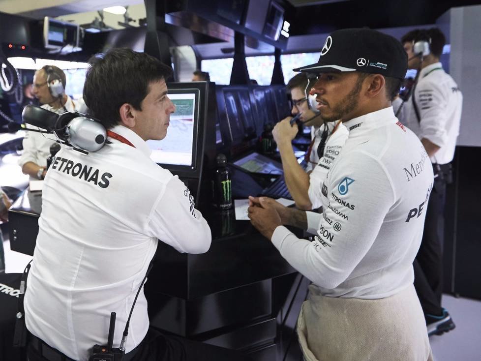 Toto Wolff, Lewis Hamilton