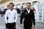Fernando Alonso (McLaren) und Jenson Button (McLaren) 