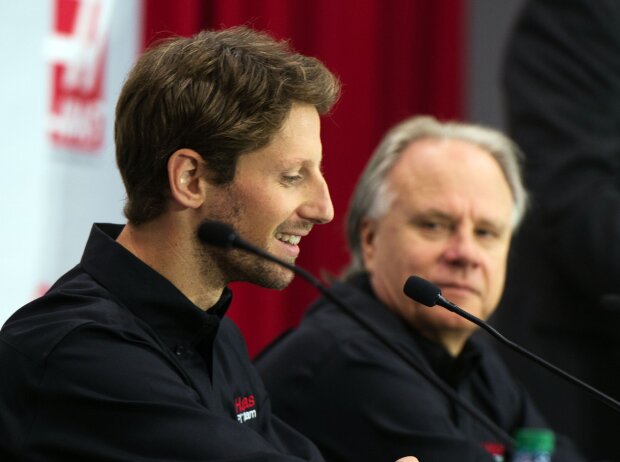 Titel-Bild zur News: Romain Grosjean, Gene Haas