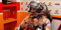 Bild zum Inhalt: Marc Marquez stürzt in Führung liegend: "Sorry an mein Team"