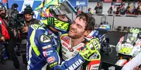 Bild zum Inhalt: Rennsieger Cal Crutchlow: "Oh nein, da kommt der Rossi"