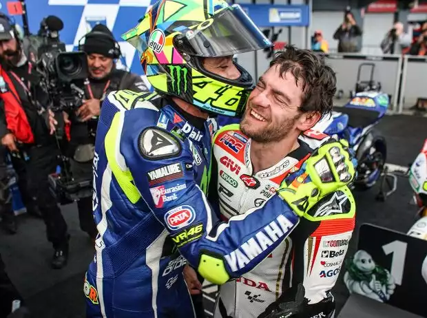 Titel-Bild zur News: Cal Crutchlow, Valentino Rossi