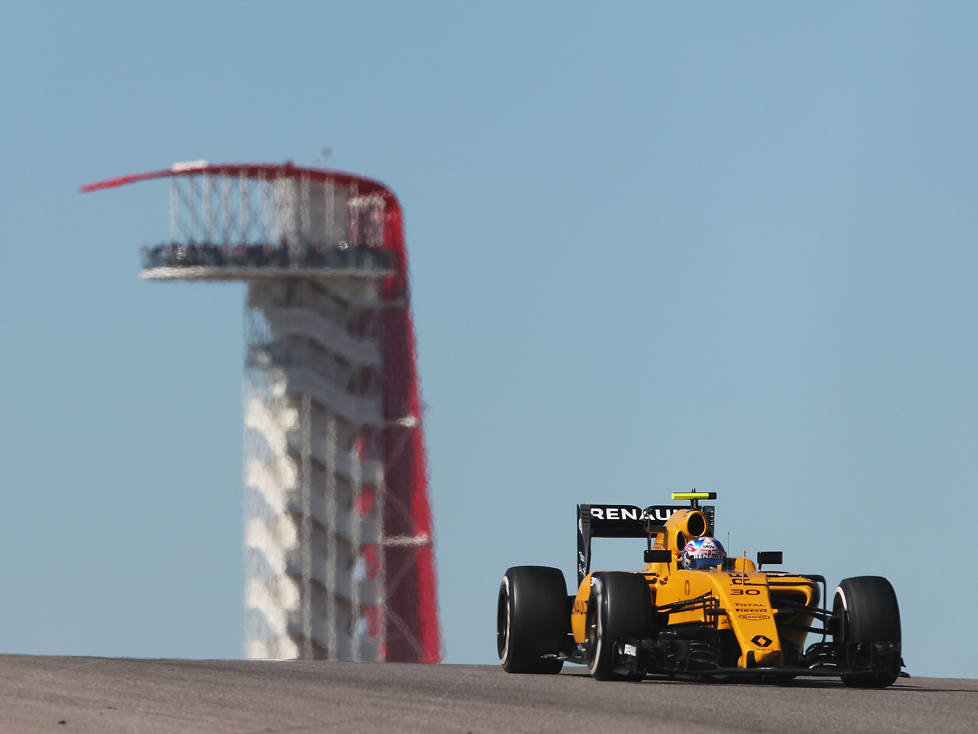 Jolyon Palmer in Austin