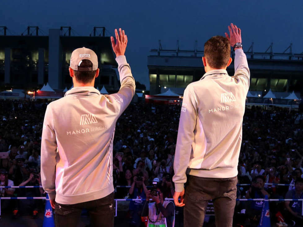 Pascal Wehrlein und Esteban Ocon