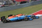 Pascal Wehrlein (Manor) und Esteban Ocon (Manor) 