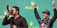 Bild zum Inhalt: F1 Backstage: Ricciardos Marketing-Coup mit dem "Shoey"