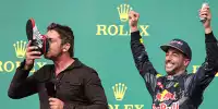 Bild zum Inhalt: F1 Backstage: Ricciardos Marketing-Coup mit dem "Shoey"