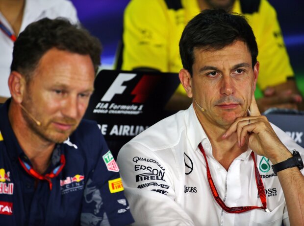 Christian Horner, Toto Wolff Christian Horner, Toto Wolff