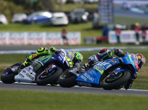 Maverick Vinales, Valentino Rossi