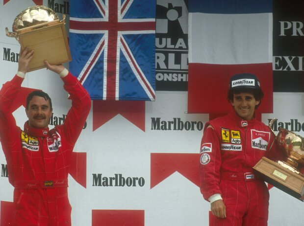 Alain Prost, Nicolas Prost, Nigel Mansell