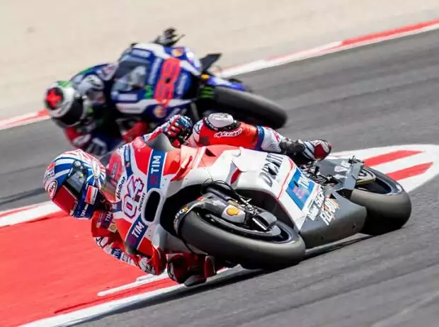 Andrea Dovizioso, Jorge Lorenzo Titel-Bild zur News: Andrea Dovizioso, Jorge Lorenzo