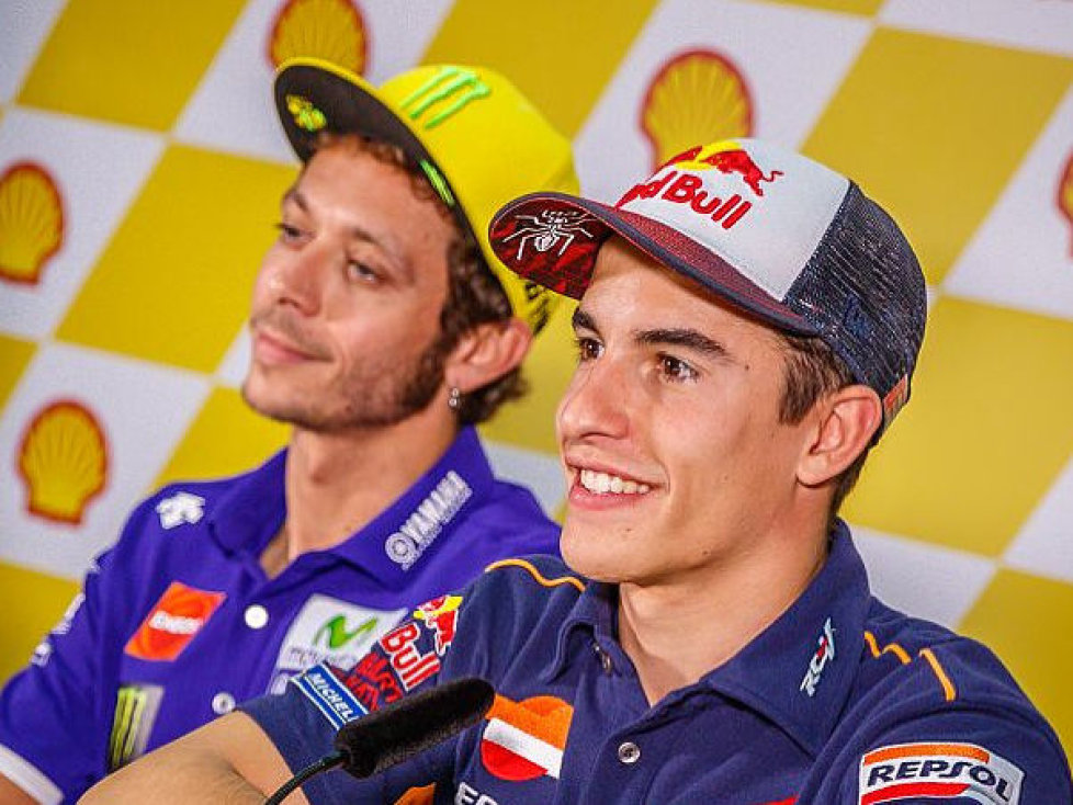 Marc Marquez, Valentino Rossi