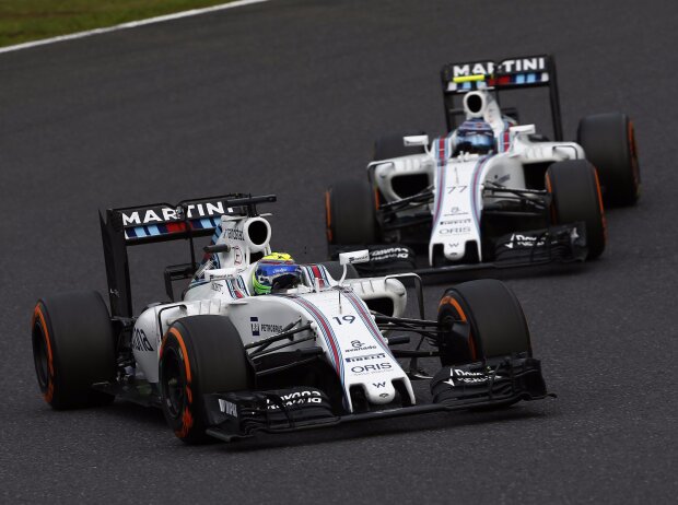 Titel-Bild zur News: Felipe Massa, Valtteri Bottas