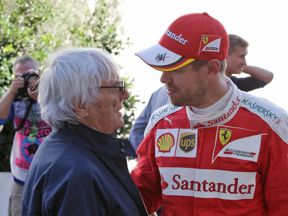 Bernie Ecclestone, Sebastian Vettel