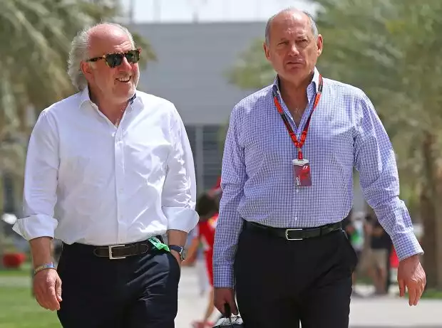 Ron Dennis, Dave Richards Titel-Bild zur News: Ron Dennis, Dave Richards