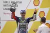 Bild zum Inhalt: Jorge Lorenzo in Sepang "mit viel Glück" auf Podium