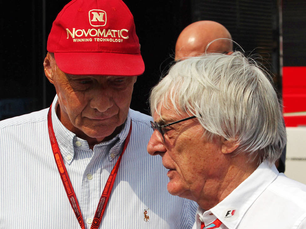 Niki Lauda, Bernie Ecclestone