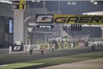 Jonathan Rea (Kawasaki) vor Chaz Davies und Nicky Hayden