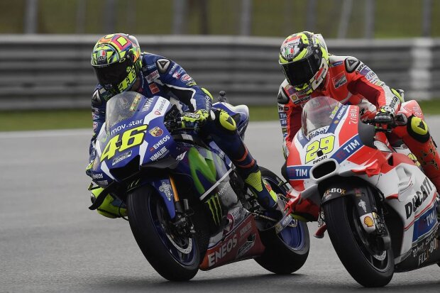 ~Valentino Rossi und Andrea Iannone ~ ~Valentino Rossi und Andrea Iannone ~