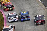 Trevor Bayne (Roush), Michael McDowell (Leavine) und Austin Dillon (Childress) 