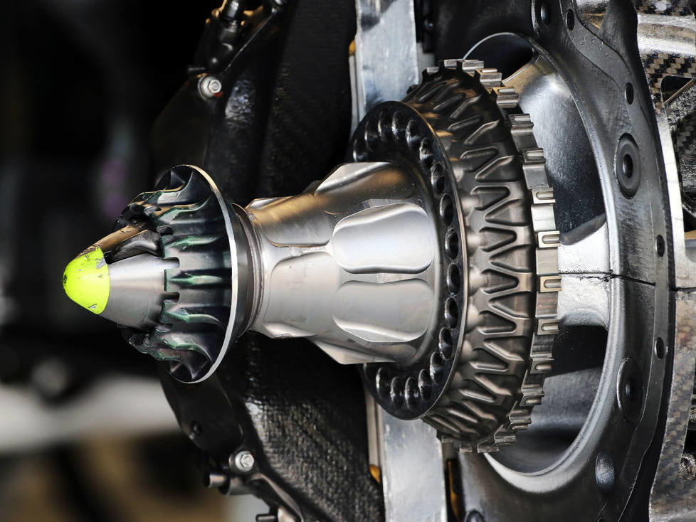Bremse am Mercedes W07