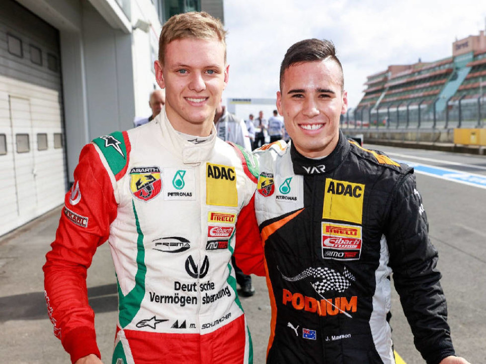 Mick Schumacher und Joey Mawson