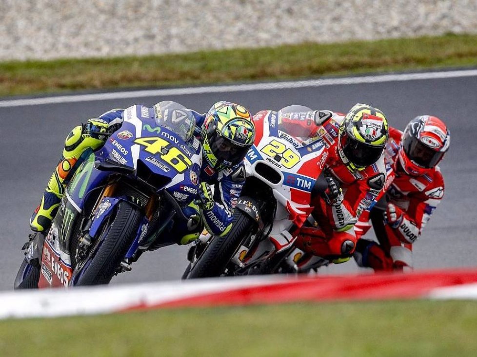 Valentino Rossi, Andrea Iannone, Andrea Dovizioso
