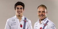 Bild zum Inhalt: Formel 1 2017: Bottas und Stroll fahren für Williams