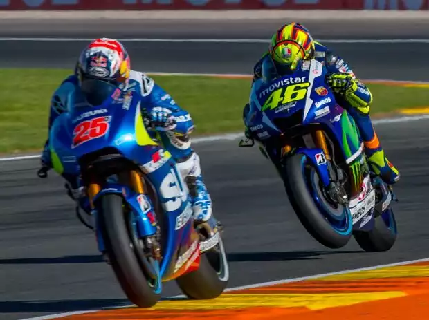 Maverick Vinales, Valentino Rossi Titel-Bild zur News: Maverick Vinales, Valentino Rossi