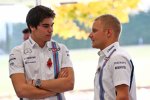 Lance Stroll und Valtteri Bottas