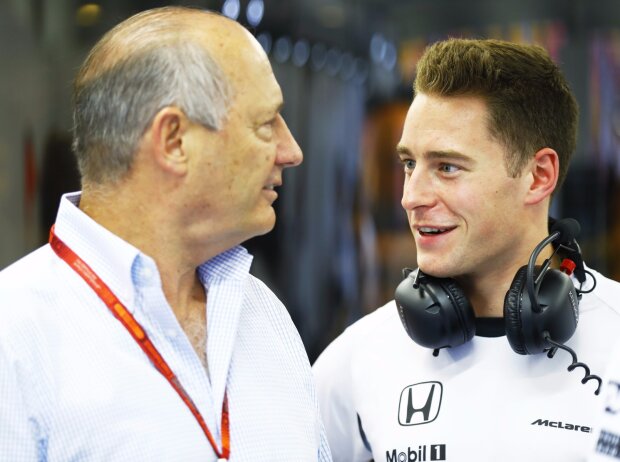 Ron Dennis, Stoffel Vandoorne Ron Dennis, Stoffel Vandoorne