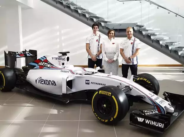 Lance Stroll, Claire Williams, Valtteri Bottas Titel-Bild zur News: Lance Stroll, Claire Williams, Valtteri Bottas