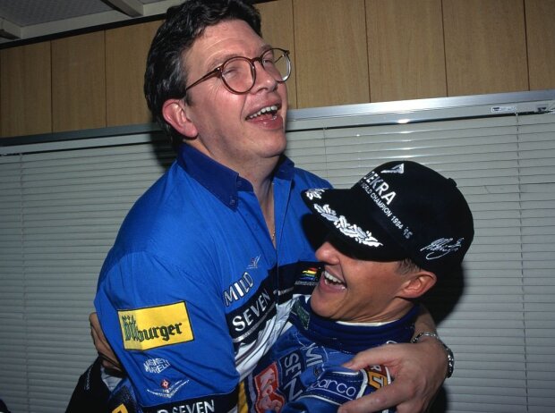 Michael Schumacher, Ross Brawn Michael Schumacher, Ross Brawn