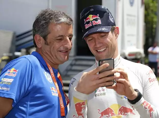 Luis Moya, Sébastien Ogier Titel-Bild zur News: Luis Moya, Sébastien Ogier