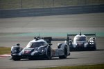 Neel Jani (Porsche), Marc Lieb (Porsche), Timo Bernhard (Porsche) und Mark Webber (Porsche) 