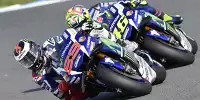 Bild zum Inhalt: Rossi & Lorenzo trauern vergebener Chance hinterher