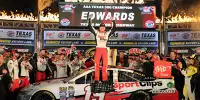 Bild zum Inhalt: NASCAR Texas: Carl Edwards gewinnt Regenmarathon