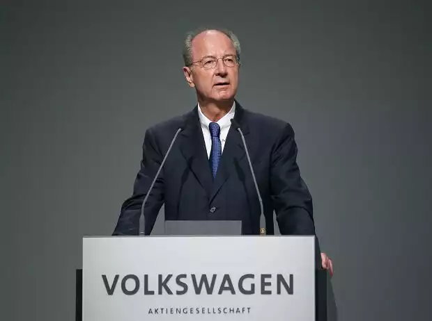 Volkswagen-Jahreshauptversammlung 2016: Hans Dieter Pötsch Titel-Bild zur News: Volkswagen-Jahreshauptversammlung 2016: Hans Dieter Pötsch